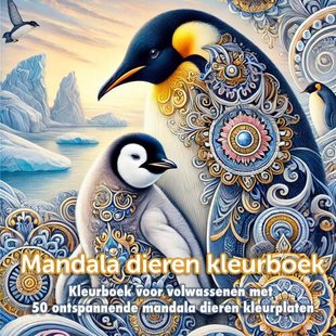 Mandala dieren kleurboek