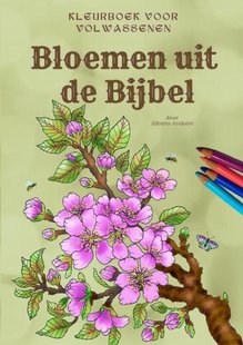 Bloemen uit de Bijbel informatief kleurboek voor volwassenen