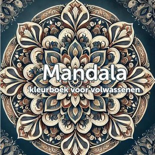 Mandala kleurboek voor volwassenen (hardcover)