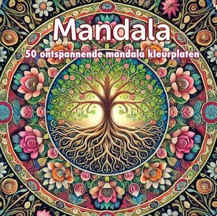 Mandala Kleurboek voor volwassenen (hardcover)
