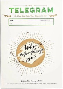 Kras telegram getuige