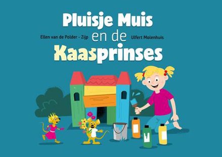 Pluisje muis en de kaasprinses kamishibai vertelplaten
