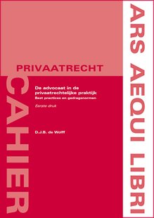 De advocaat in de privaatrechtelijke praktijk