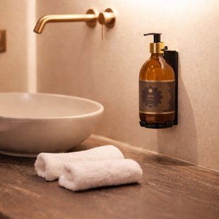 Kayori - Hotel Houder Zwart 500ml - single