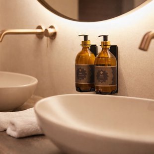 Kayori - Hotel Houder Zwart 500ml - double