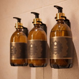 Kayori Hotel Houder Zwart 500ml - triple