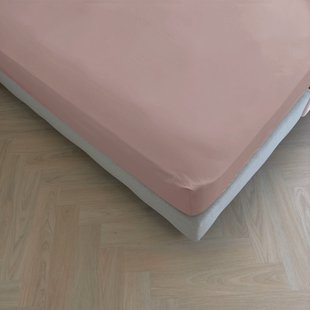 Sale - Kayori Biologisch Puro - Hoeslaken - Perkal - 160x200-210 - Oudroze