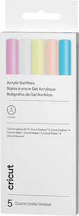 Cricut Explore/Maker Acrylgelpennen 5-pack 1.0mm