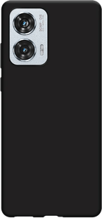 Just in Case Soft Design Motorola Edge 50 Fusion Back Cover Zwart