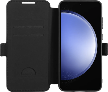 BlueBuilt Book Case Samsung Galaxy S24 FE Leer zwart