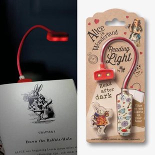 Book Lover's Reading Light - Alice