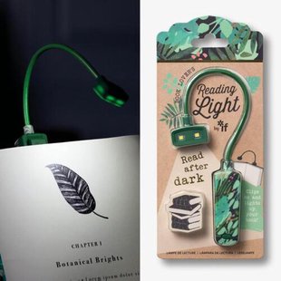 Book Lover's Reading Light - Botanical