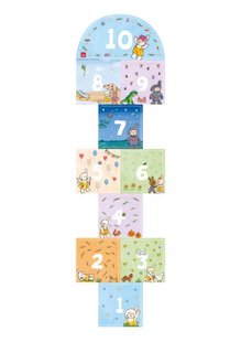 Vloersticker hinkelpad Rikki