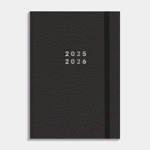 Afsprakenagenda D6 25/26 Lederlook