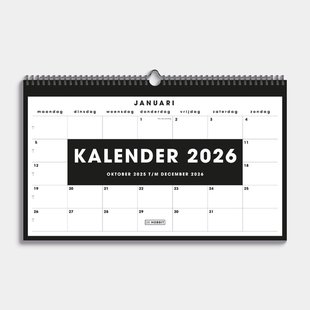Maandkalender 2026 A3+ Basic