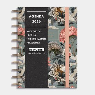 Ringband Agenda 2026 A6 Kraanvogels