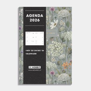 Basic Agenda 2026 A5 Weidebloemen