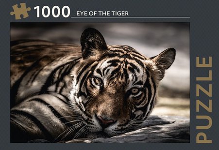 Eye Of The Tiger  (1000 Stukjes)