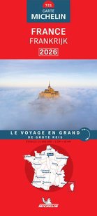 Michelin Wegenkaart 721 Frankrijk 2026