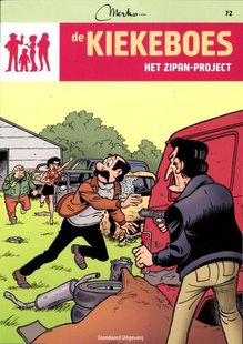 De Kiekeboes 72 - Het Zipan-project