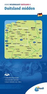 ANWB Wegenkaart 4.Duitsland Midden