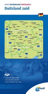 ANWB Wegenkaart 5.Duitsland Zuid