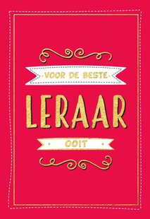 Voor de beste leraar ooit - Cadeauboeken