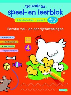 Reuzeleuk speel- en leerblok Tel- en schrijfoefeningen (4-5 j.)