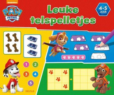 PAW Patrol leuke telspelletjes