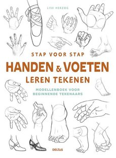 Stap voor stap handen en voeten leren tekenen