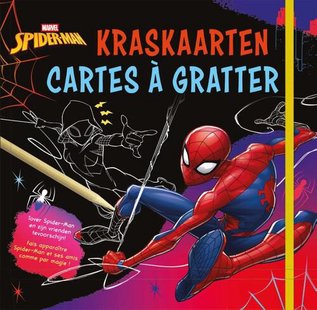 Marvel Spider-Man Kraskaarten / Marvel Spider-Man Cartes à gratter
