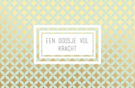 Een doosje vol kracht
