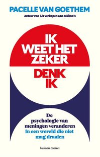 Ik weet het zeker, denk ik