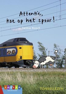 Attentie, koe op het spoor!
