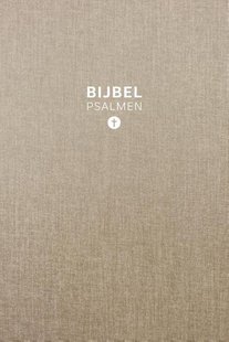 HSV Bijbel met Psalmen 10x15 linnen taupe