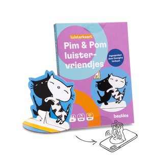 Pim & Pom - Luistervriendjes Luisterverhaaltje incl. Bestie