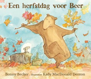 Een herfstdag voor beer