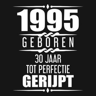 1995 Geboren 30 Jaar Tot Perfectie Gerijpt