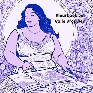 Kleurboek vol volle vrouwen