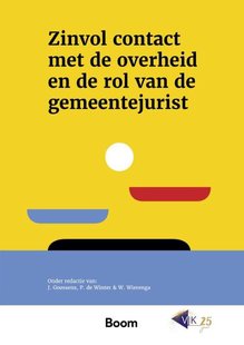 Zinvol contact met de overheid en de rol van de gemeentejurist