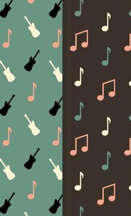 Notenschrift- Notenbalken- Happy- (Pocket Size mini) Allets Comfort