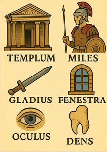 Duizend Latijnse woorden in beeld