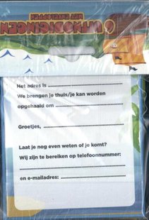 Piraten - Uitnodiging PK 943 - set van 6