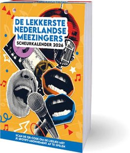 De lekkerste Nederlandse meezingers scheurkalender
