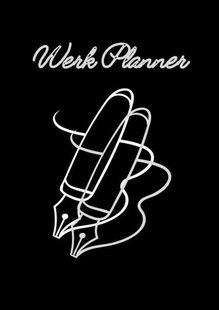Werkplanner - To Do Planner - A4 zwart/wit - ongedateerd.