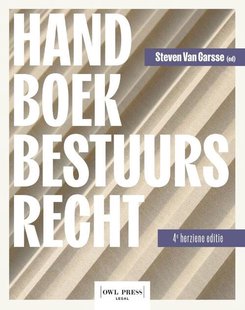 Handboek bestuursrecht