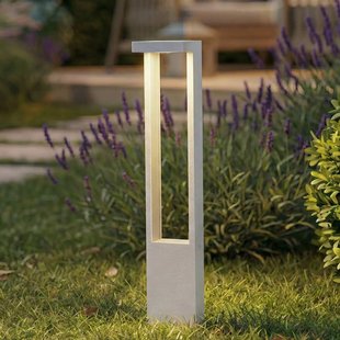 Lindby LED tuinpadverlichting Lonete, wit, hoogte 65 cm, IP65