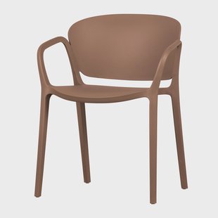 WOOOD Tuinstoel 'Bent' All Weather, kleur Zalmroze