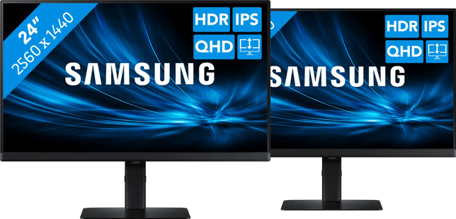 Samsung LS24D600UAUXEN Duo Pack