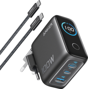 Anker Oplader 3 Usb Poorten 100W Power Delivery 3.1 Zwart
